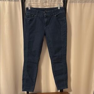 Prana Blue Cropped Ankle Jeans Modern Style